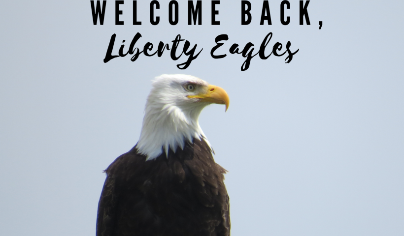 liberty eagle welcome back