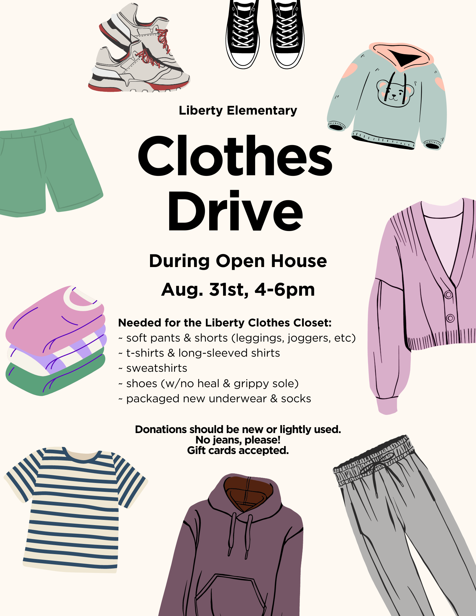 clothes drive