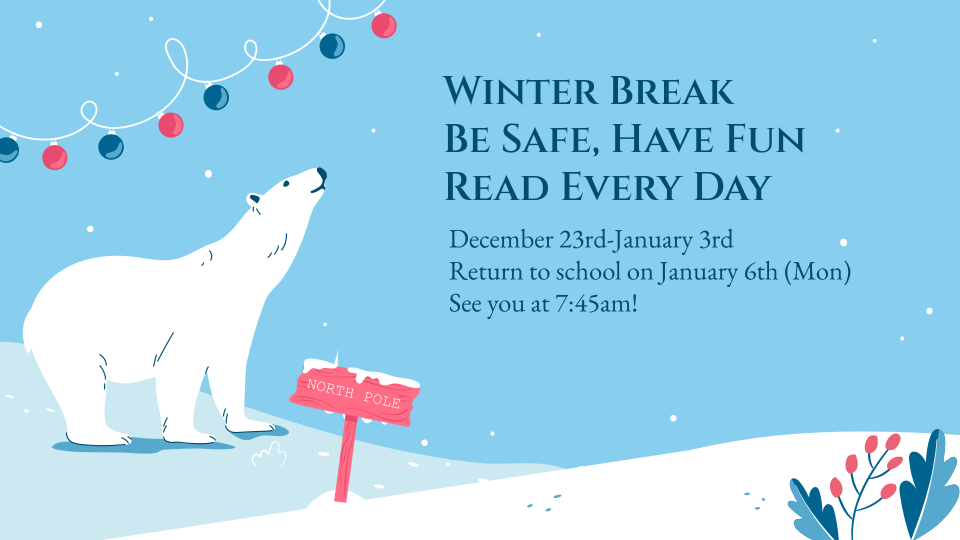 winter break return on January 6th